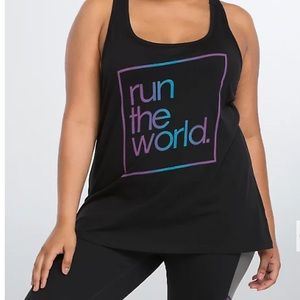 Torrid Brand Run the World tank